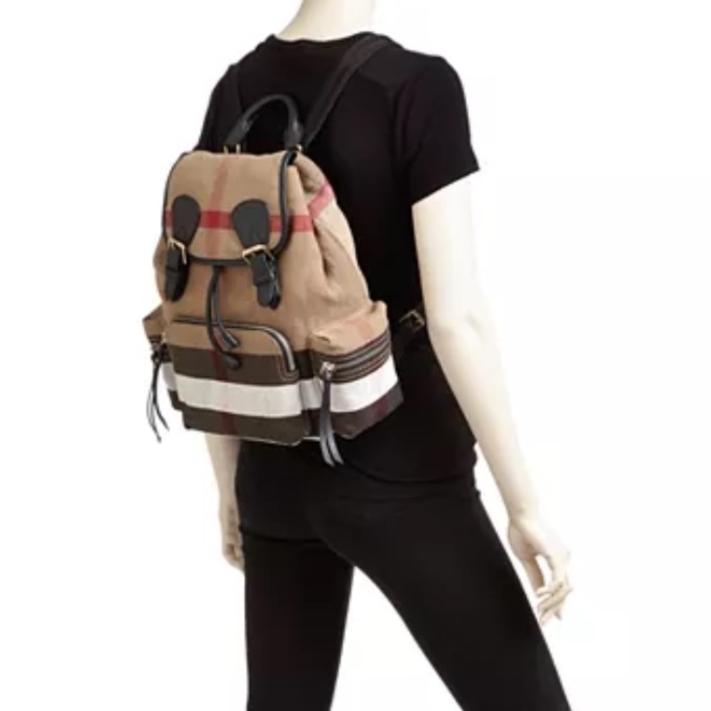 BURBERRY The Rucksack BACKPACK - Picture 2 of 15